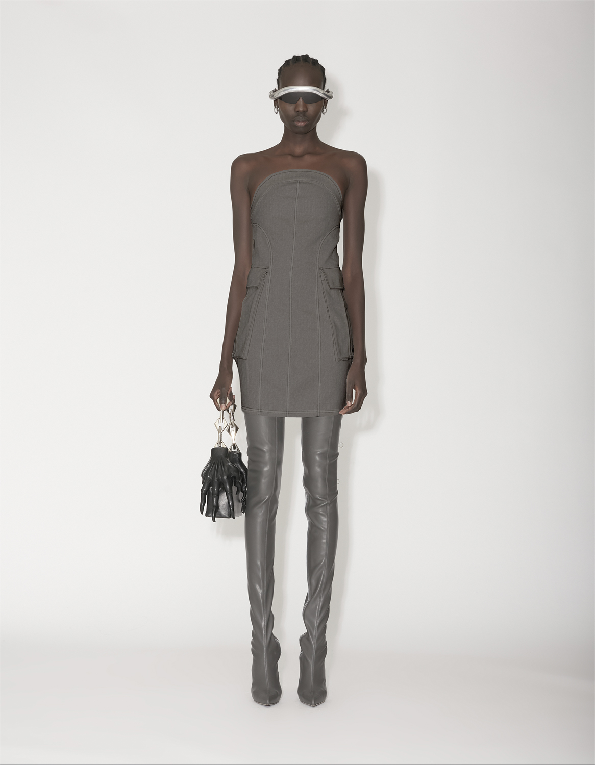 Strapless Slim Short Dress